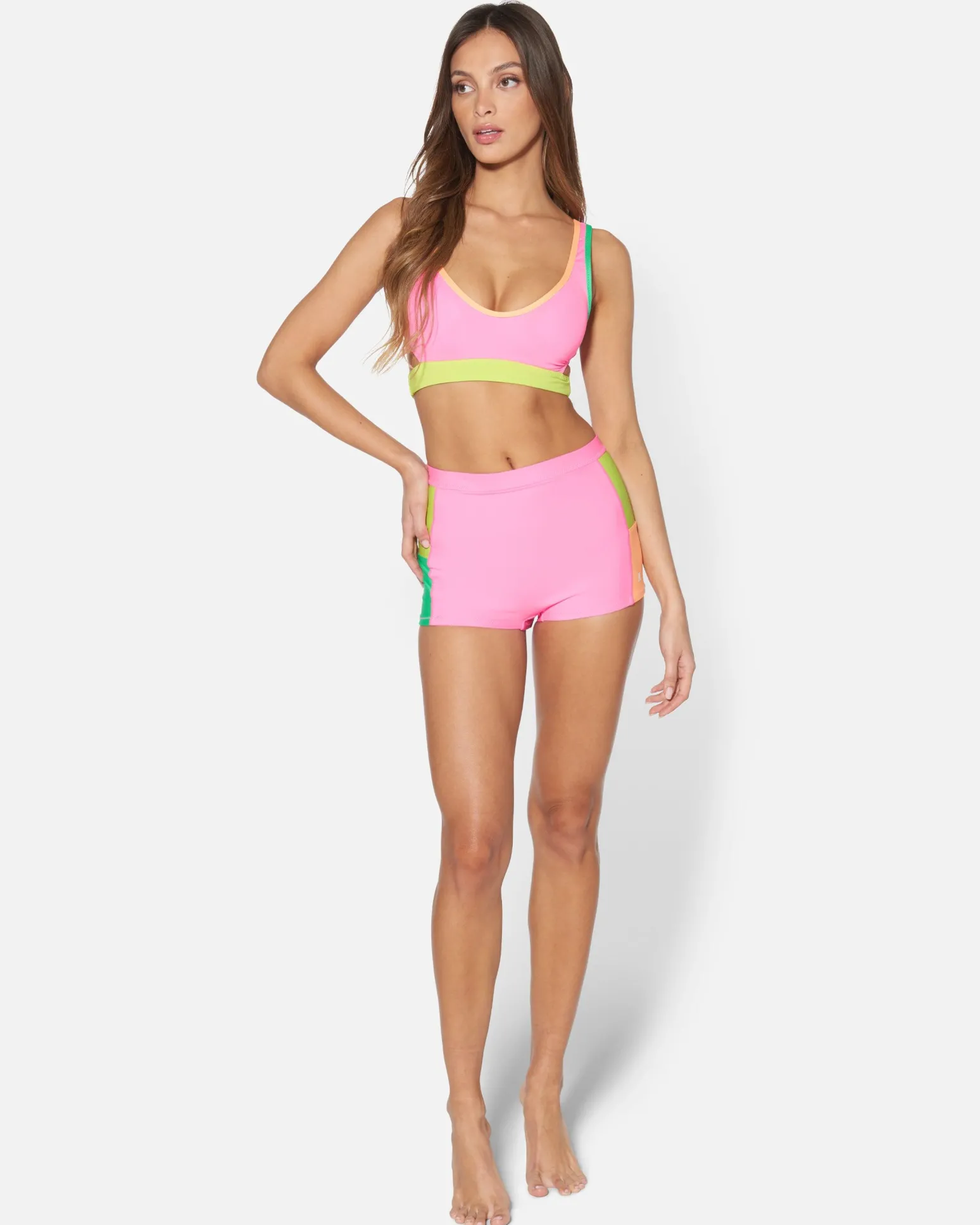 Women Hurley Boardshorts*Around The Block Retro Swim Short