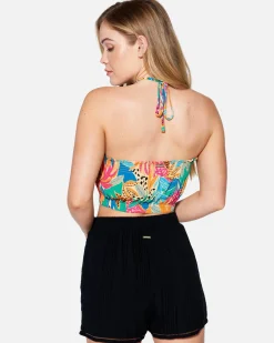 Women Hurley Tops & T-Shirts*BAHIA HALTER TOP