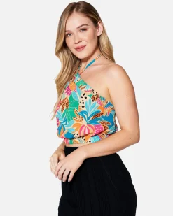 Women Hurley Tops & T-Shirts*BAHIA HALTER TOP