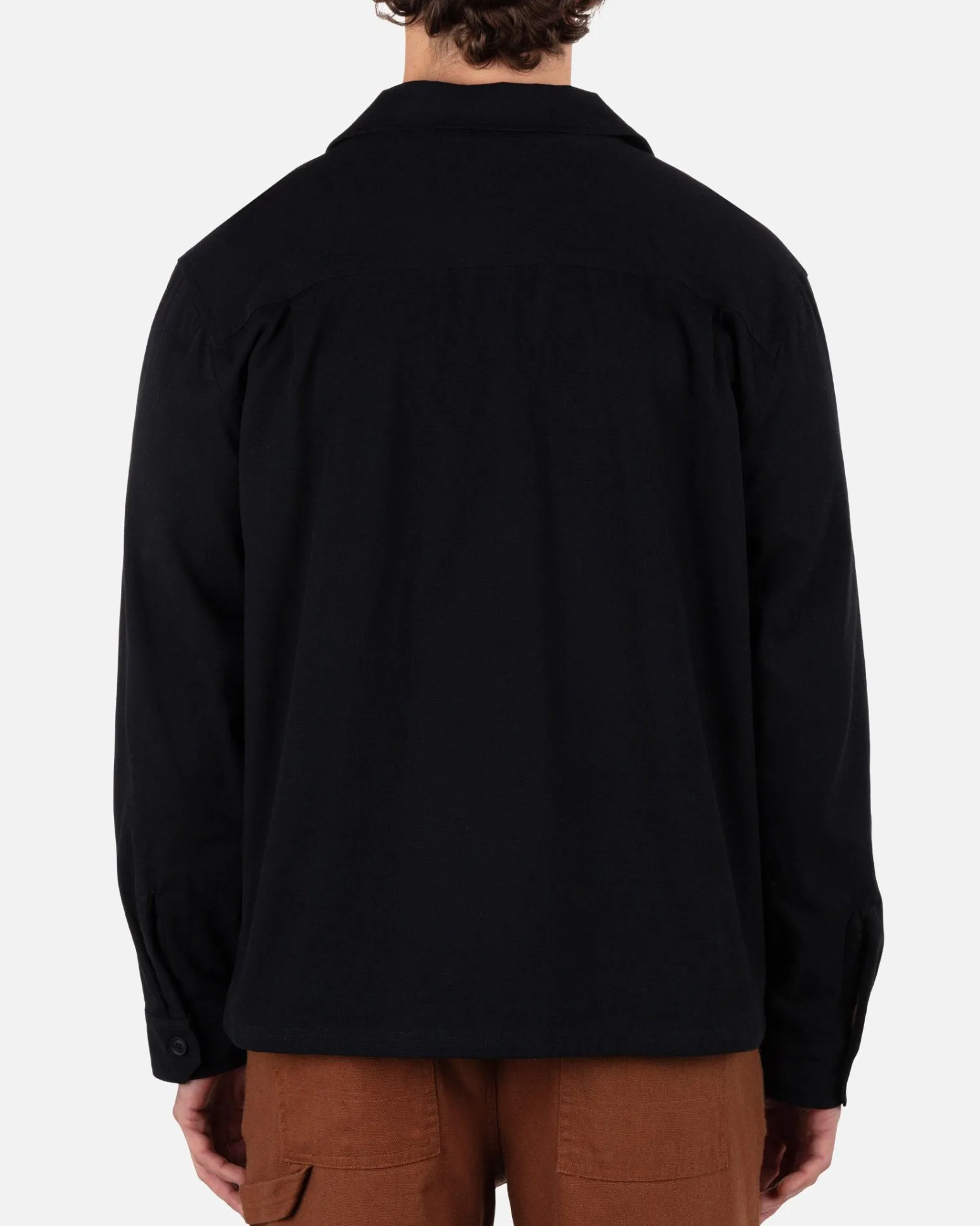 Hurley Tshirts & Tops|Button Downs*Bixby Flannel Lined Canvas Long Sleeve