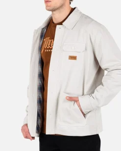 Hurley Tshirts & Tops|Button Downs*Bixby Flannel Lined Canvas Long Sleeve