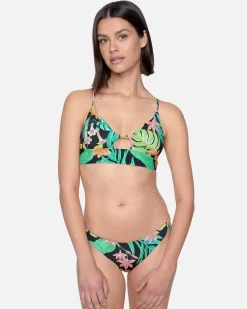 Women Hurley Bikini Bottoms|Bikinis*Bloom Wash Reversible Moderate Bottom