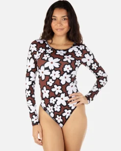 Women Hurley One Piece*Bold Daisy Max Moderate One Piece