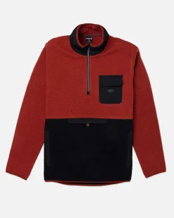 Hurley Hoodies & Fleece*Burrito Sherpa Track 1/4 Zip