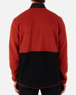 Hurley Hoodies & Fleece*Burrito Sherpa Track 1/4 Zip