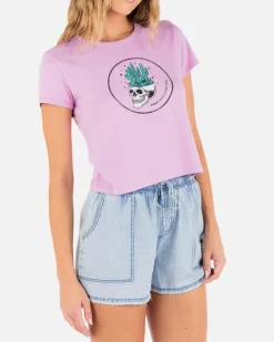Women Hurley Tops & T-Shirts*Cacti Baby Tee