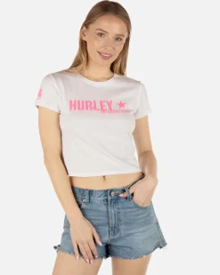 Women Hurley Tops & T-Shirts*Cadet Baby Tee