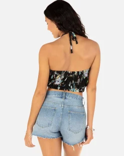 Women Hurley Tops & T-Shirts*Capri Halter Top