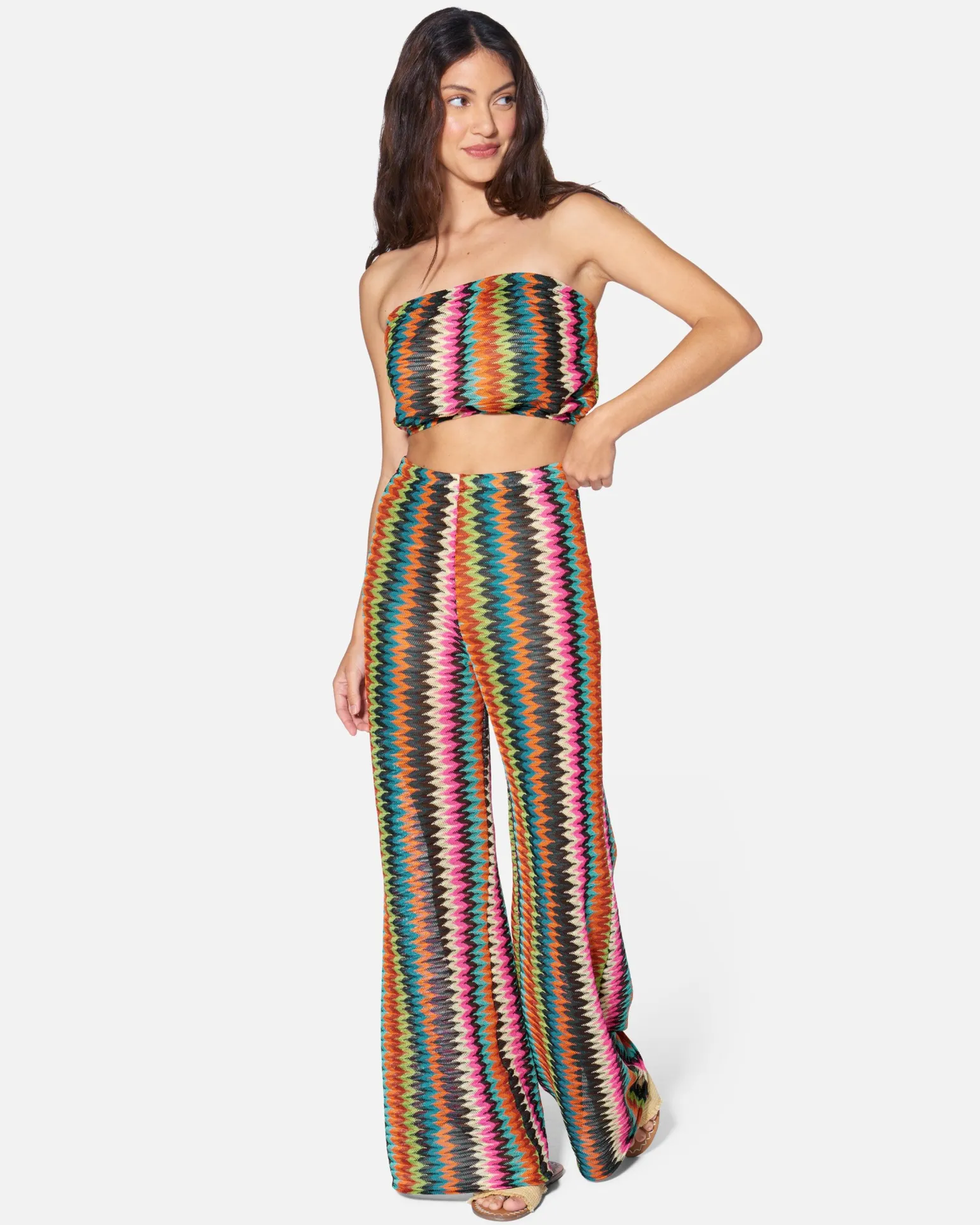 Women Hurley Tops & T-Shirts*Chevron Knit Tube Top
