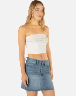 Women Hurley Tops & T-Shirts*Coastal Highway Tube Top