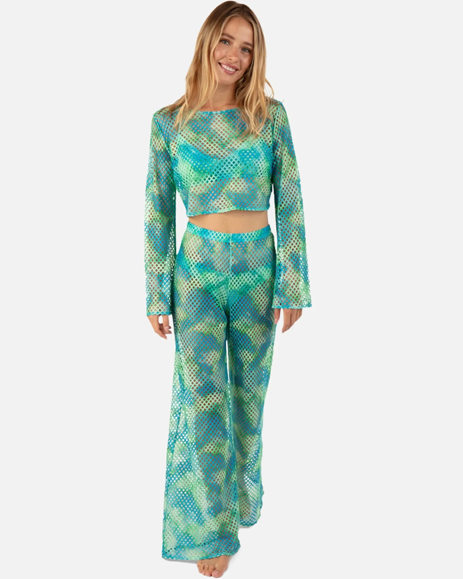 Women Hurley Shorts & Bottoms*Color Wash Mesh Beach Pant
