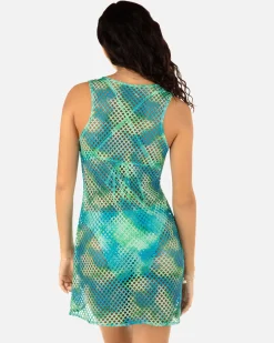 Women Hurley Dresses & Rompers*Color Wash Mesh Mini Dress