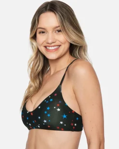 Women Hurley Bikini Tops|Bikinis*Cosmic Racerback Bikini Top