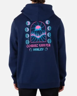 Hurley Hoodies & Fleece*Cosmic Waves Slub Pullover