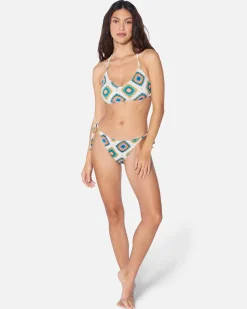 Women Hurley Bikini Bottoms|Bikinis*Crochet Diamonds Moderate Tie Side Bottom
