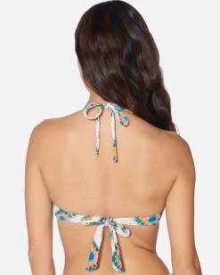 Women Hurley Bikini Tops|Bikinis*Crochet Diamonds Scoop Front Halter