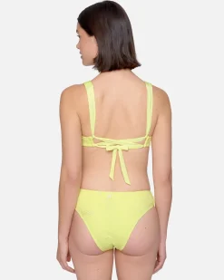 Women Hurley Bikini Bottoms|Bikinis*Crochet Mid Rise Cheeky Bottom