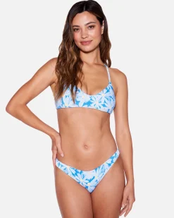 Women Hurley Bikini Bottoms|Bikinis*Daisy Me Rib Moderate Bottom