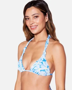 Women Hurley Bikini Tops|Bikinis*Daisy Me Rib Soft Tie Tri Top