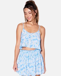Women Hurley Tops & T-Shirts*Daisy Me Scoop Front Swing Tank