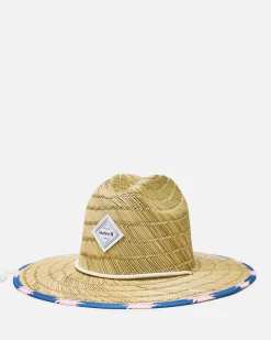 Women Hurley Hats|Hats*Diamond Straw Hat