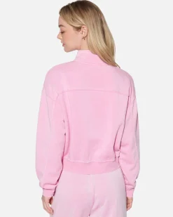 Women Hurley Hoodies & Fleece*Essential Burnout Fleece Half Zip Sweatshirt