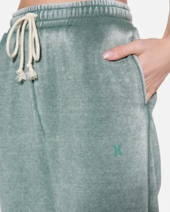Women Hurley Shorts & Bottoms*Essential Burnout Fleece Jogger Pant