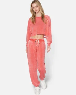 Women Hurley Shorts & Bottoms*Essential Burnout Fleece Jogger Pant