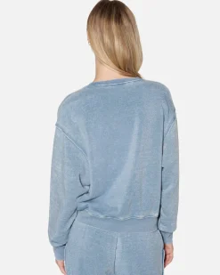 Women Hurley Hoodies & Fleece*Essential Burnout Fleece Crewneck