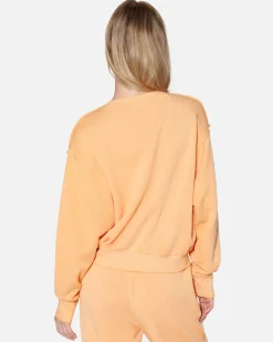 Women Hurley Hoodies & Fleece*Essential Burnout Fleece Crewneck