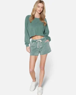 Women Hurley Shorts & Bottoms*Essential Burnout Fleece Short