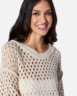 Women Hurley Tops & T-Shirts*ESSENTIAL KYLIE KNIT SWEATER