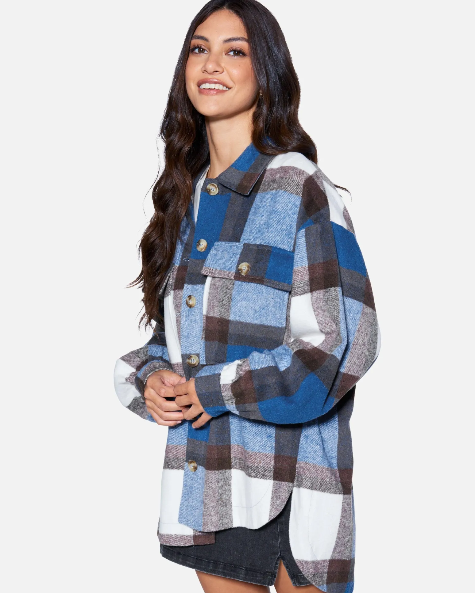 Women Hurley Hoodies & Fleece*ESSENTIAL PLAID JACKET