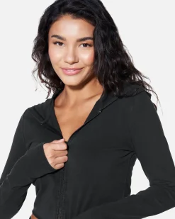 Women Hurley Hoodies & Fleece*ESSENTIAL ZIP UP CROPPED HOODIE