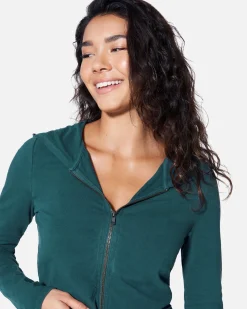 Women Hurley Hoodies & Fleece*ESSENTIAL ZIP UP CROPPED HOODIE