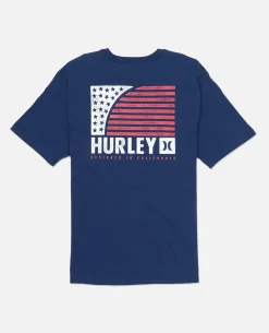 Hurley Tshirts & Tops*EVERYDAY AMERIBARREL SHORT SLEEVE TEE