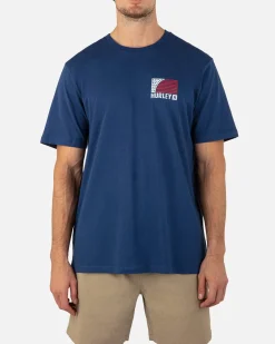 Hurley Tshirts & Tops*EVERYDAY AMERIBARREL SHORT SLEEVE TEE
