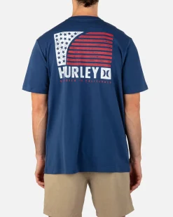 Hurley Tshirts & Tops*EVERYDAY AMERIBARREL SHORT SLEEVE TEE