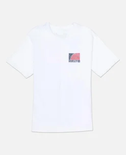 Hurley Tshirts & Tops*EVERYDAY AMERIBARREL SHORT SLEEVE TEE