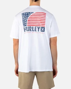 Hurley Tshirts & Tops*EVERYDAY AMERIBARREL SHORT SLEEVE TEE