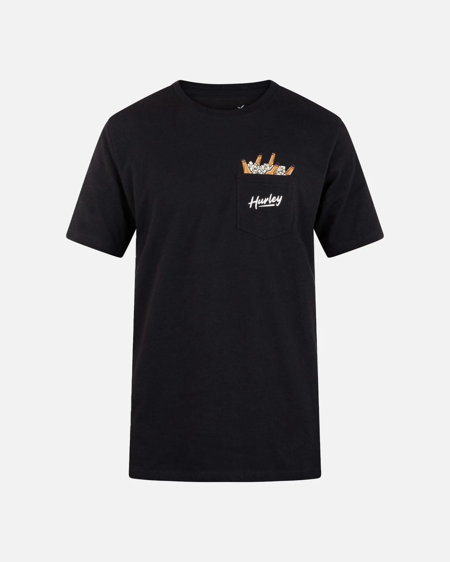 Hurley Tshirts & Tops*Everyday Beer Run Pocket Short Sleeve Tee