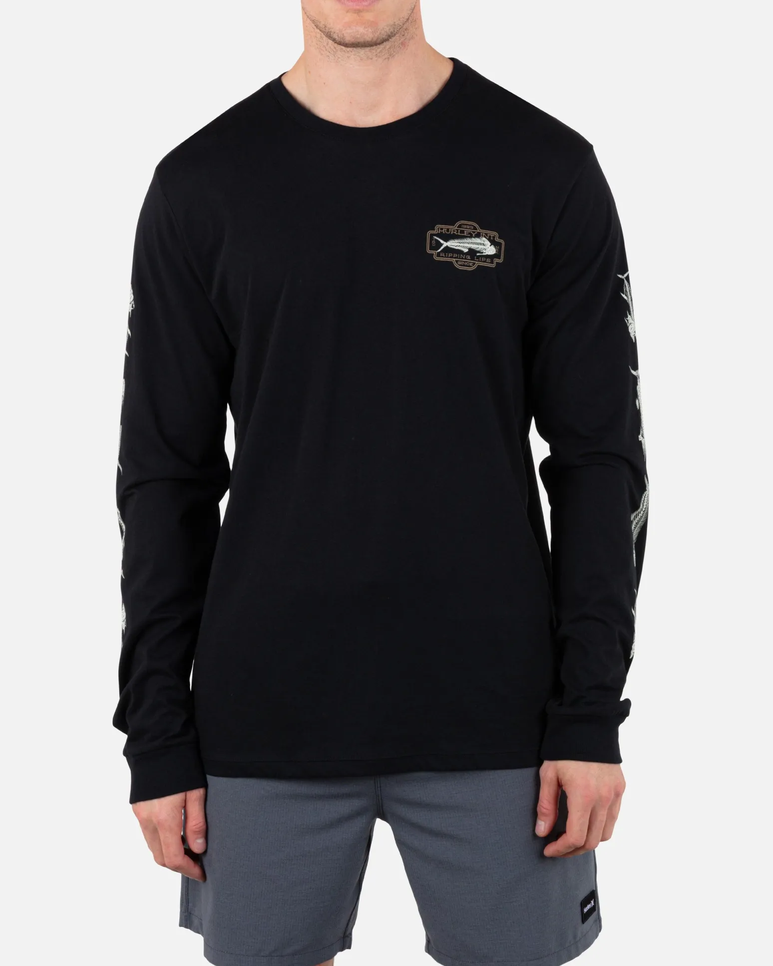 Hurley Tshirts & Tops|Long Sleeves*Everyday Bones Long Sleeve