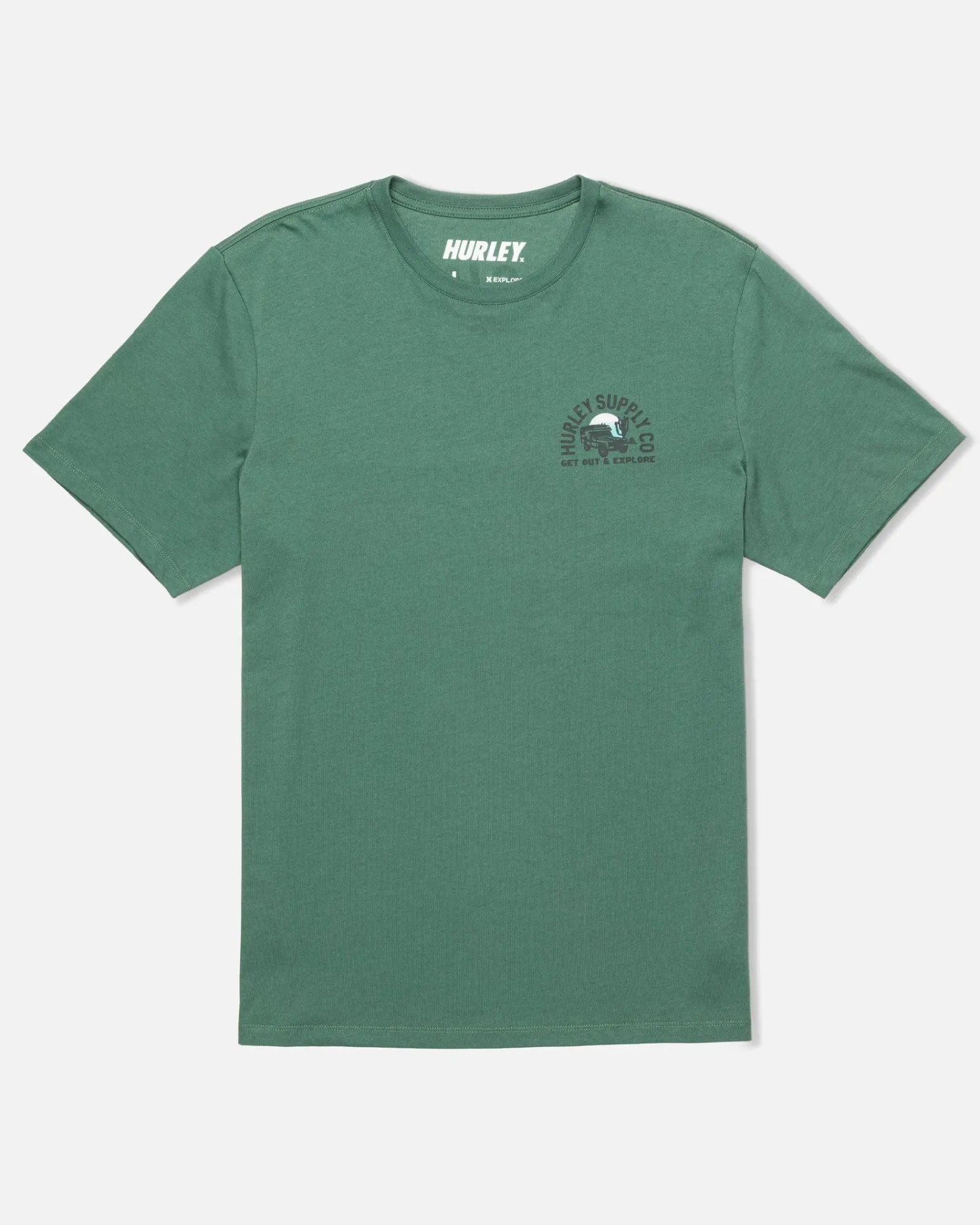 Hurley Tshirts & Tops*Everyday Explore Deserted Short Sleeve Tee