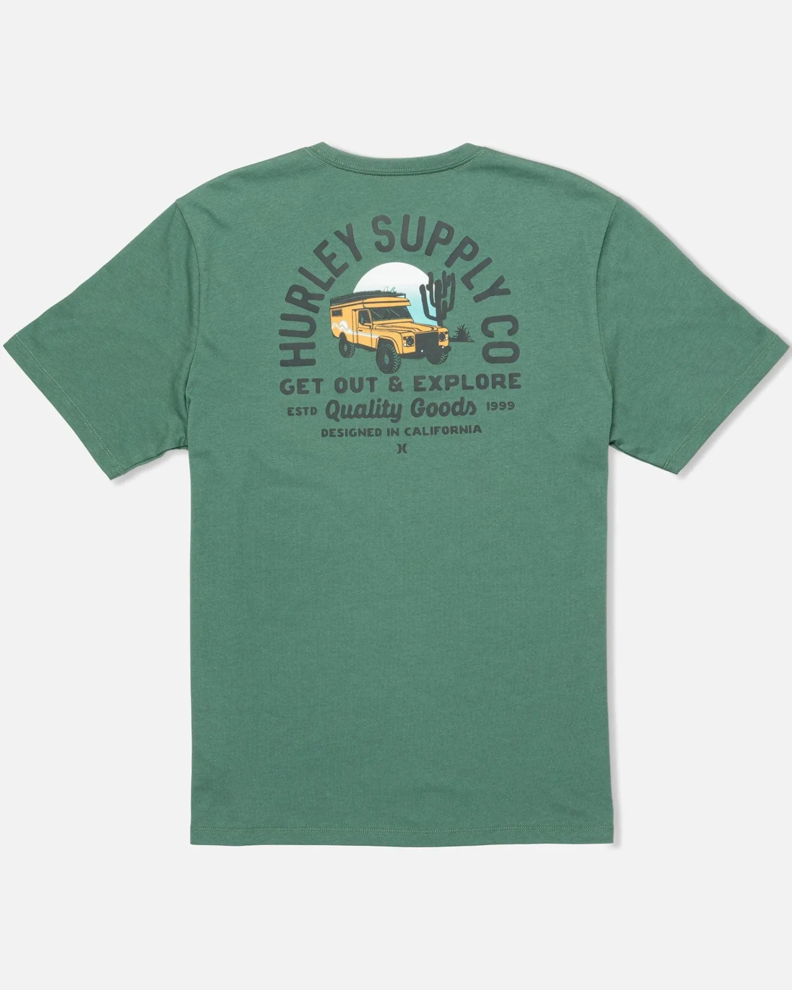 Hurley Tshirts & Tops*Everyday Explore Deserted Short Sleeve Tee