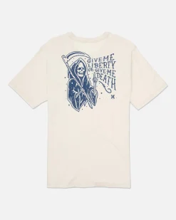 Hurley Tshirts & Tops*EVERYDAY LIBERTY REAPER SHORT SLEEVE TEE