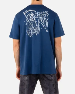 Hurley Tshirts & Tops*EVERYDAY LIBERTY REAPER SHORT SLEEVE TEE