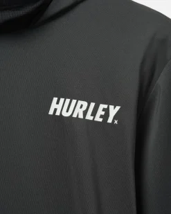 Hurley Tshirts & Tops|Long Sleeves*Explore H2O-Dri Atticus Fastlane Hooded UPF Long Sleeve