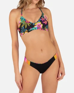 Women Hurley Bikini Bottoms|Bikinis*Fiji Fantasy Reversible Moderate Bottom