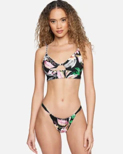 Women Hurley Bikini Bottoms|Bikinis*Flora Reversible Cheeky Slider Bikini Bottom
