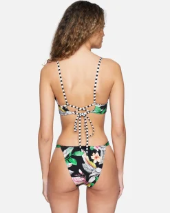 Women Hurley Bikini Bottoms|Bikinis*Flora Reversible Cheeky Slider Bikini Bottom